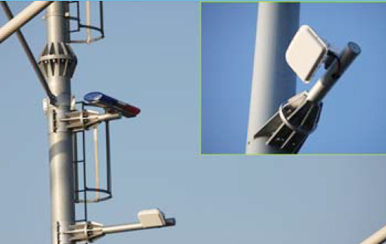 악천후 안전관리 시설 레이더 차량 검지기 이미지