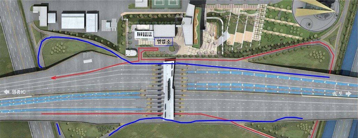 착오진입 개요도